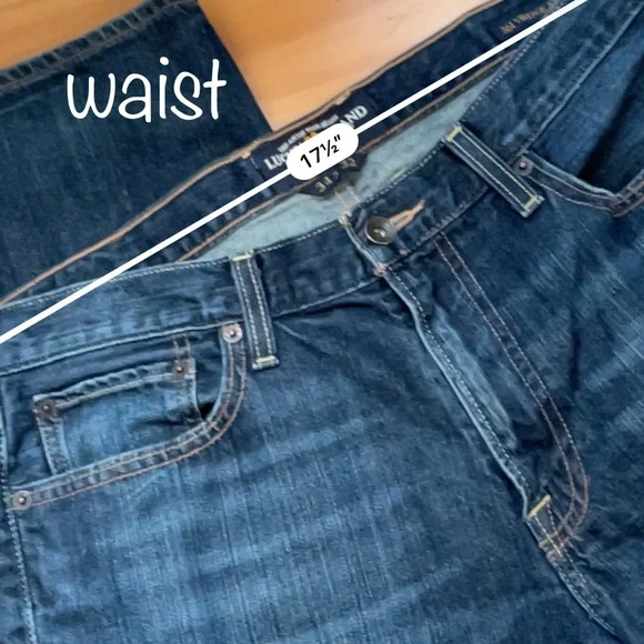 Lucky Brand 361 Vintage Straight Leg Jeans sz 34 x 32 - Picture 6 of 14